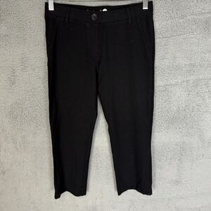 Betabrand‎ Pant Women S Black Capri Yoga Casual Stretch